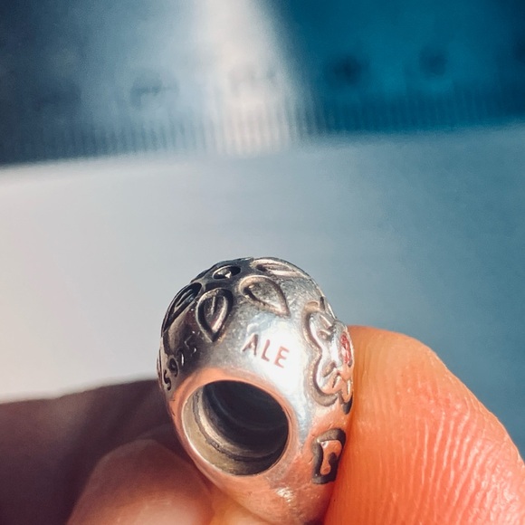 Pandora Flower with
Pearl Dangle Charm - Picture 6 of 6